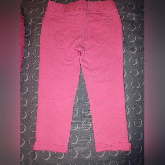 Two fleece shirts w/ pink pants, sz 4 - Picture 13 of 15